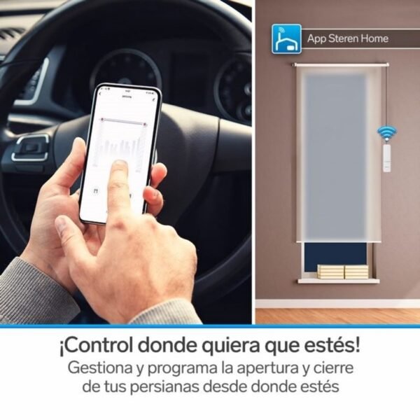 SHOME-155-Steren-1200x1200-5-1-768x768 Steren Motor Controlador de Persianas Wi-Fi Blanco
