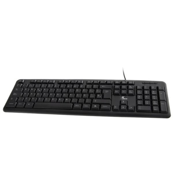 XTK-092S-XTECH-1200x1200-01.-700x700 XTK-092S Teclado Alámbrico USB en Español Negro