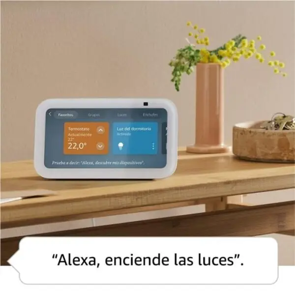 blanca4 Alexa Echo Show 5 3ra Generación con Pantalla Inteligente - Cloud Blanco